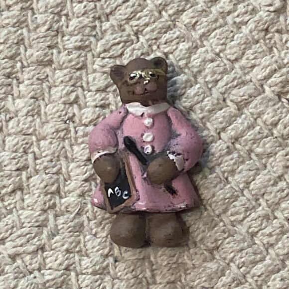 Avon Vintage Bear  Baby Bear I Love You Figure And VTG Bear Brooch Bundle - Picture 2 of 8